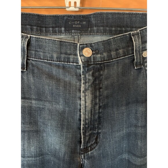 $249 Citizens of Humanity Mens 38x31" Blue Denim Straight Leg Perfect Jeans Note - Picture 3 of 16